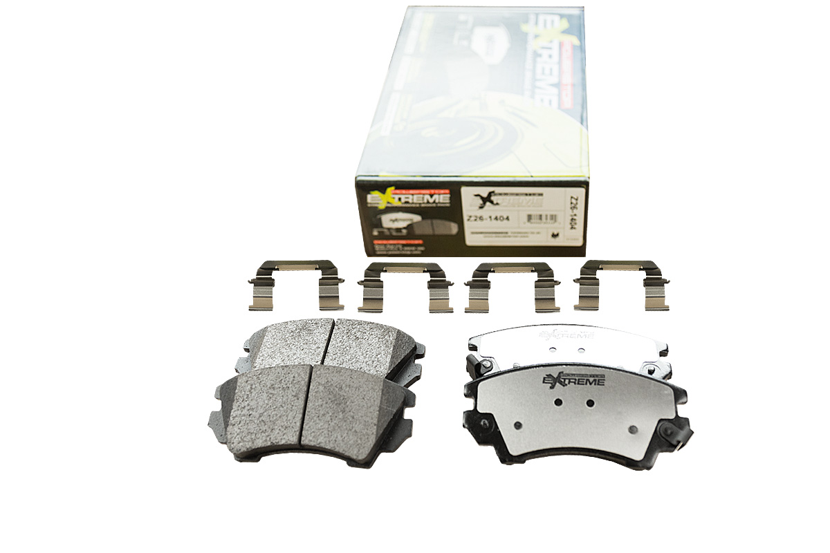 Передние керамические колодки Extreme Street Performance Z26 для Chevrolet Camaro 2015+, Malibu 2008+, Opel Astra J, Insignia 2008+