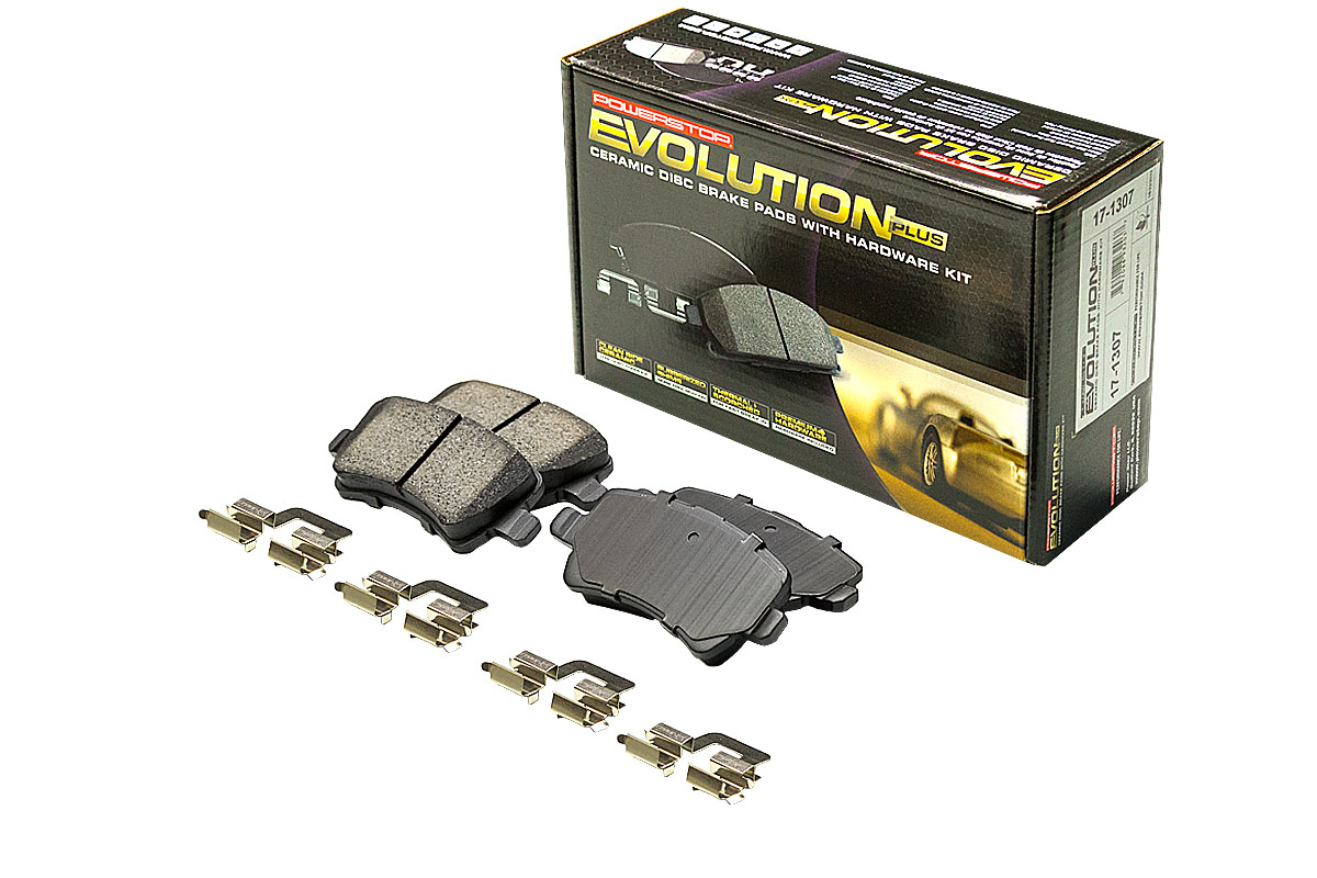 Задние керамические колодки Evolution PLUS Z17 для Ford Galaxy II, Range Rover Evoque, Volvo S60 II, S80 II, V60 I, V70 III, XC70 II