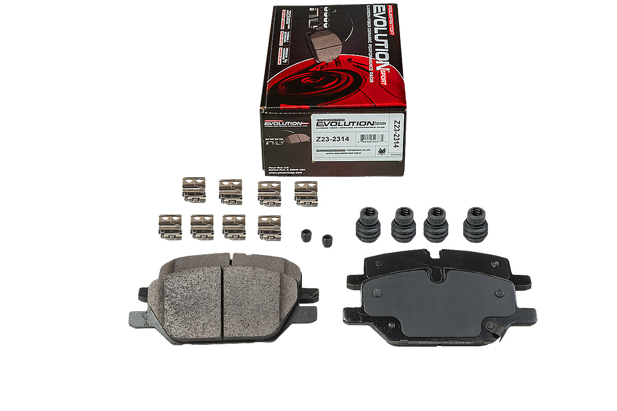 Передние керамические колодки Evolution Sport Z23 для Cadillac CT5, XT4, Chevrolet Camaro, Equinox, Opel Insignia