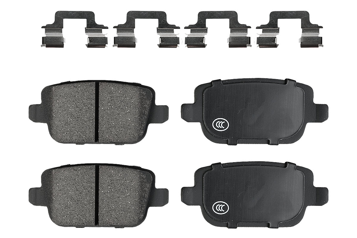 Задние керамические колодки Evolution Sport Z23 для Ford Focus, Galaxy, Kuga, Mondeo, S-MAX, Land Rover Freelander, Volvo S80, V70, XC70