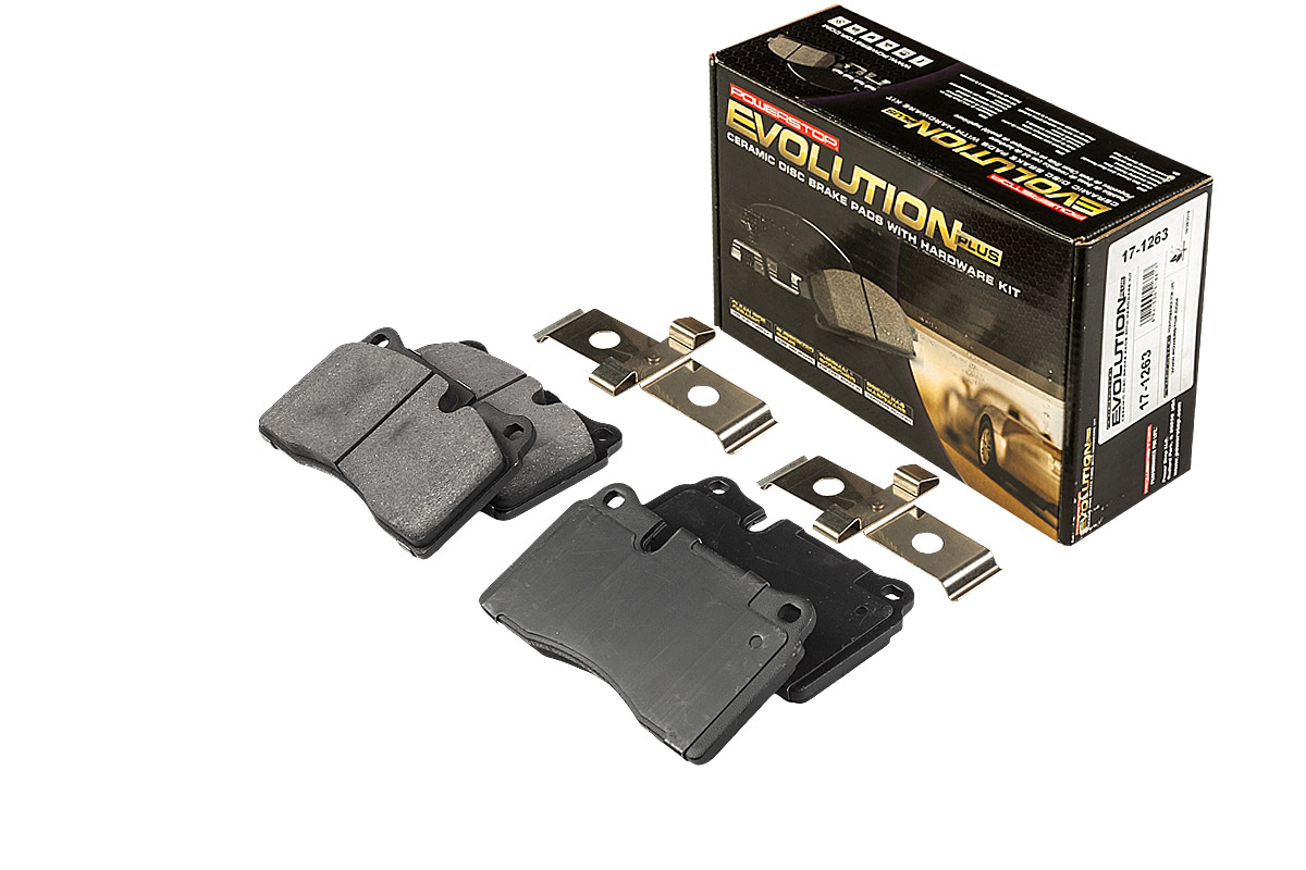 Передние керамические колодки Evolution PLUS Z17 для Audi A3, TT, Volkswagen Touareg I