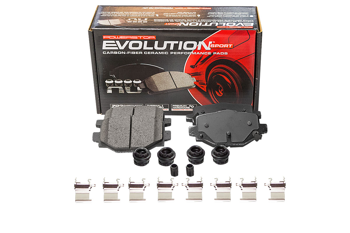 Задние керамические колодки Evolution Sport Z23 для Infiniti QX50 II, QX55 I