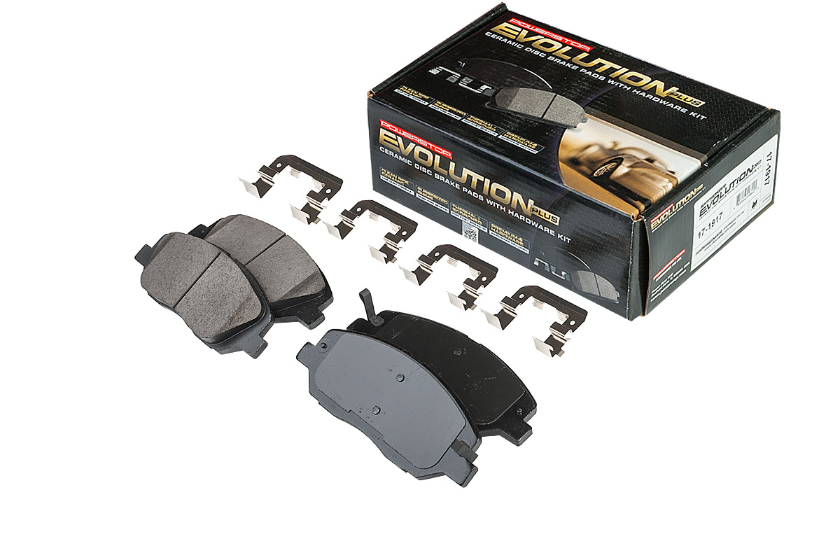 Передние керамические колодки Evolution PLUS Z17 для Hyundai Santa Fe, Kia Carnival, Sorento