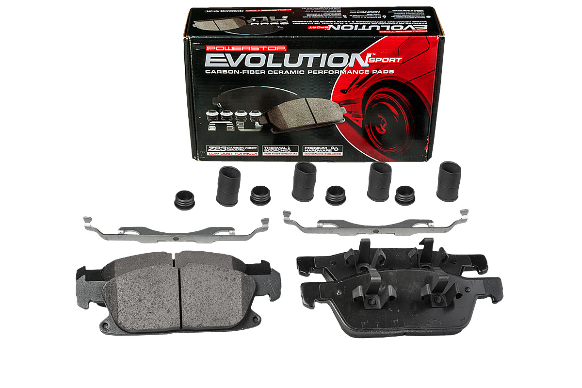 Передние керамические колодки Evolution Sport Z23 для Changan CS95, Ford Focus IV, Galaxy III, Kuga III, S-MAX II