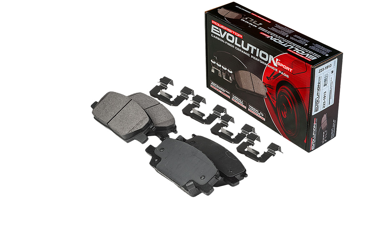 Передние керамические колодки Evolution Sport Z23 для Chevrolet Equinox III, Malibu IX