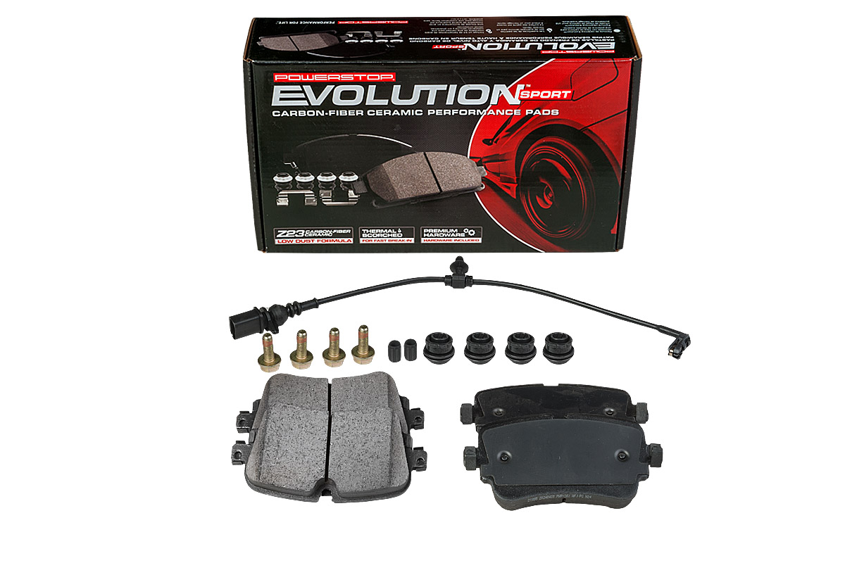 Задние керамические колодки Evolution Sport Z23 для Audi A6 (C8), A7 (4K), A8 (D4/D5), Q7 (4M), Q8, Volkswagen Touareg III