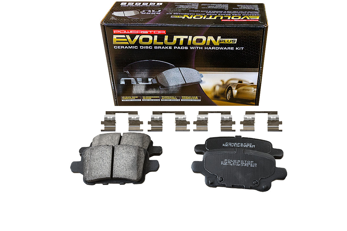 Задние керамические колодки Evolution PLUS Z17 для Chevrolet Equinox III, Malibu IX, Opel Insignia II