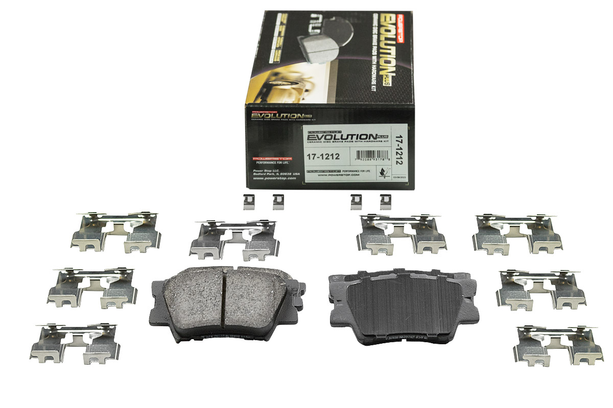 Задние керамические колодки Evolution PLUS Z17 для Lexus ES VI, Toyota RAV4 IV (XA40)