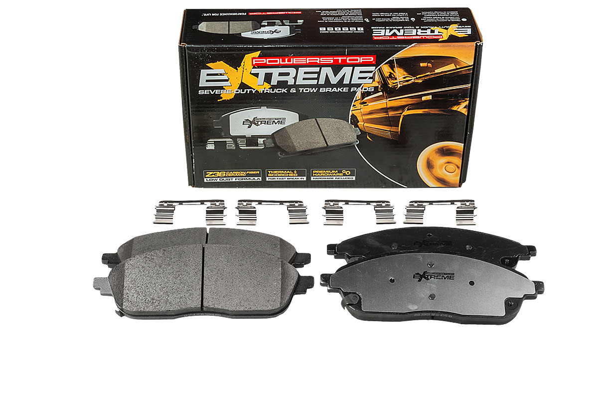Передние керамические колодки Extreme Truck & Tow Z36 для Jeep Grand Cherokee 2021+