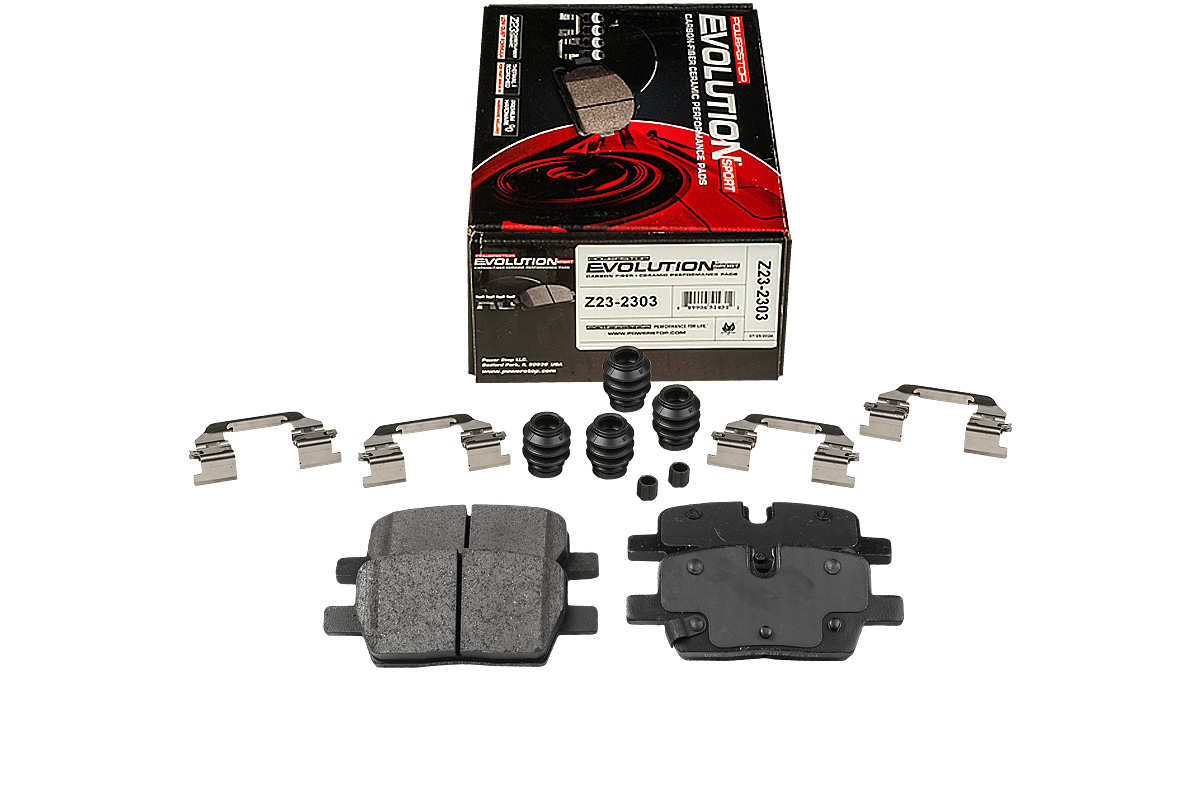 Задние керамические колодки Evolution Sport Z23 для Cadillac CT6 I, XT5 I, Chevrolet Camaro VI, Traverse II