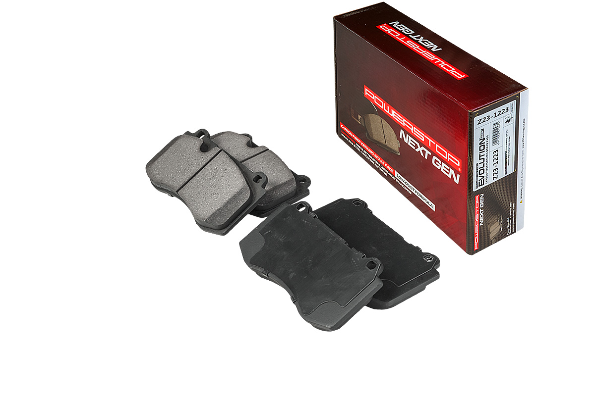 Передние керамические колодки Evolution Sport Z23 для Chrysler 300C, Dodge Challenger, Charger, Jeep Grand Cherokee, Mercedes-Benz CLS, E-Класс, S-Класс, SL-Класс