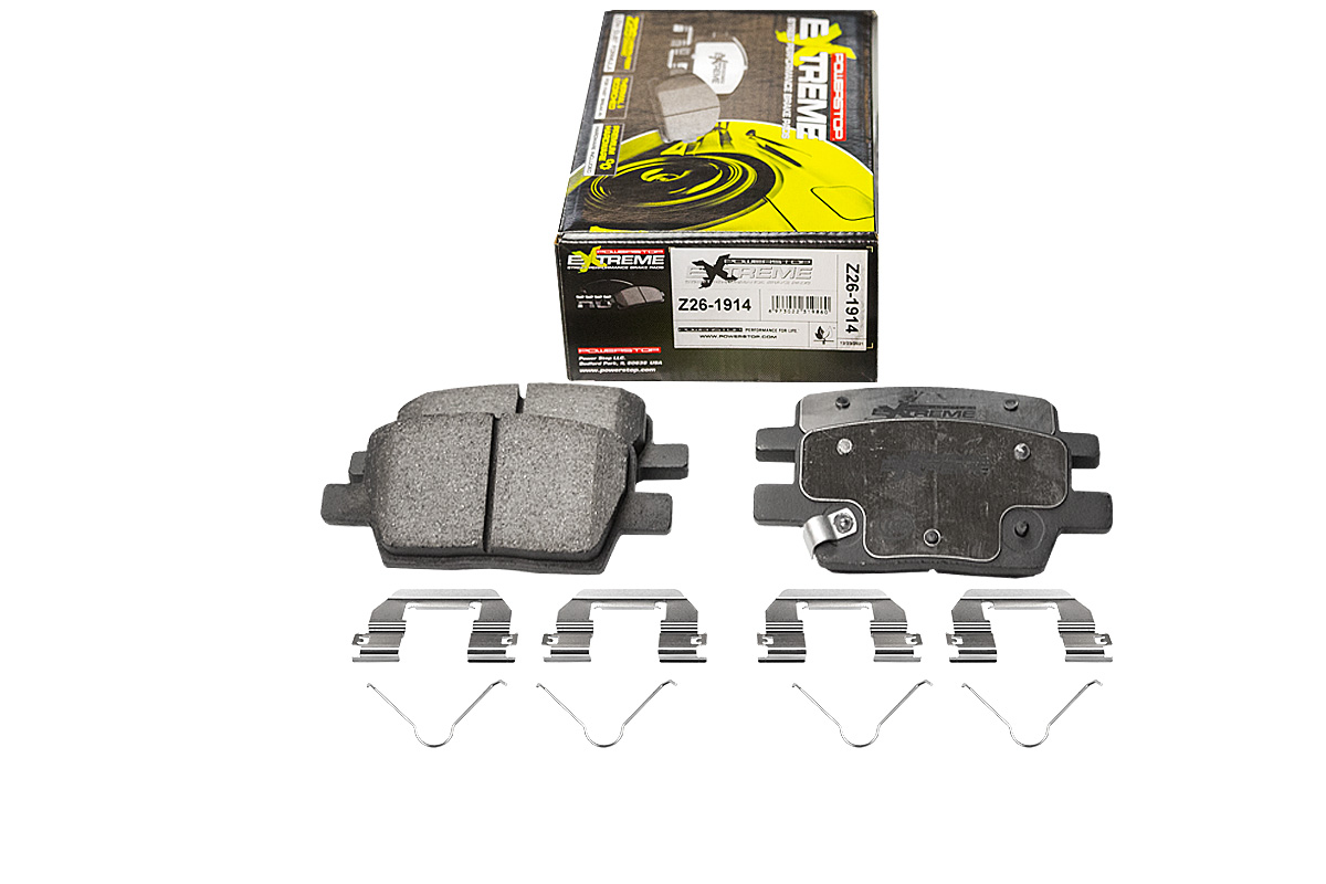 Задние керамические колодки Extreme Street Performance Z26 для Cadillac CT6 I, XT5 I, Chevrolet Camaro VI, Traverse II