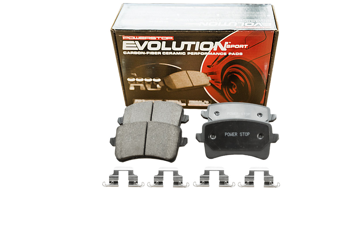 Задние керамические колодки Evolution Sport Z23 для Audi A4, A5, A6, A7, A8, Q5, Porsche Macan
