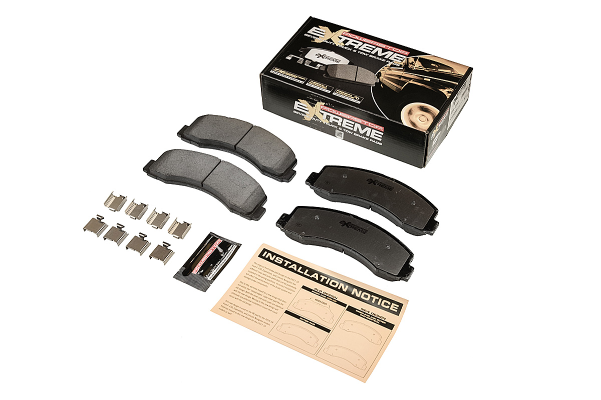 Передние керамические колодки Extreme Truck & Tow Z36