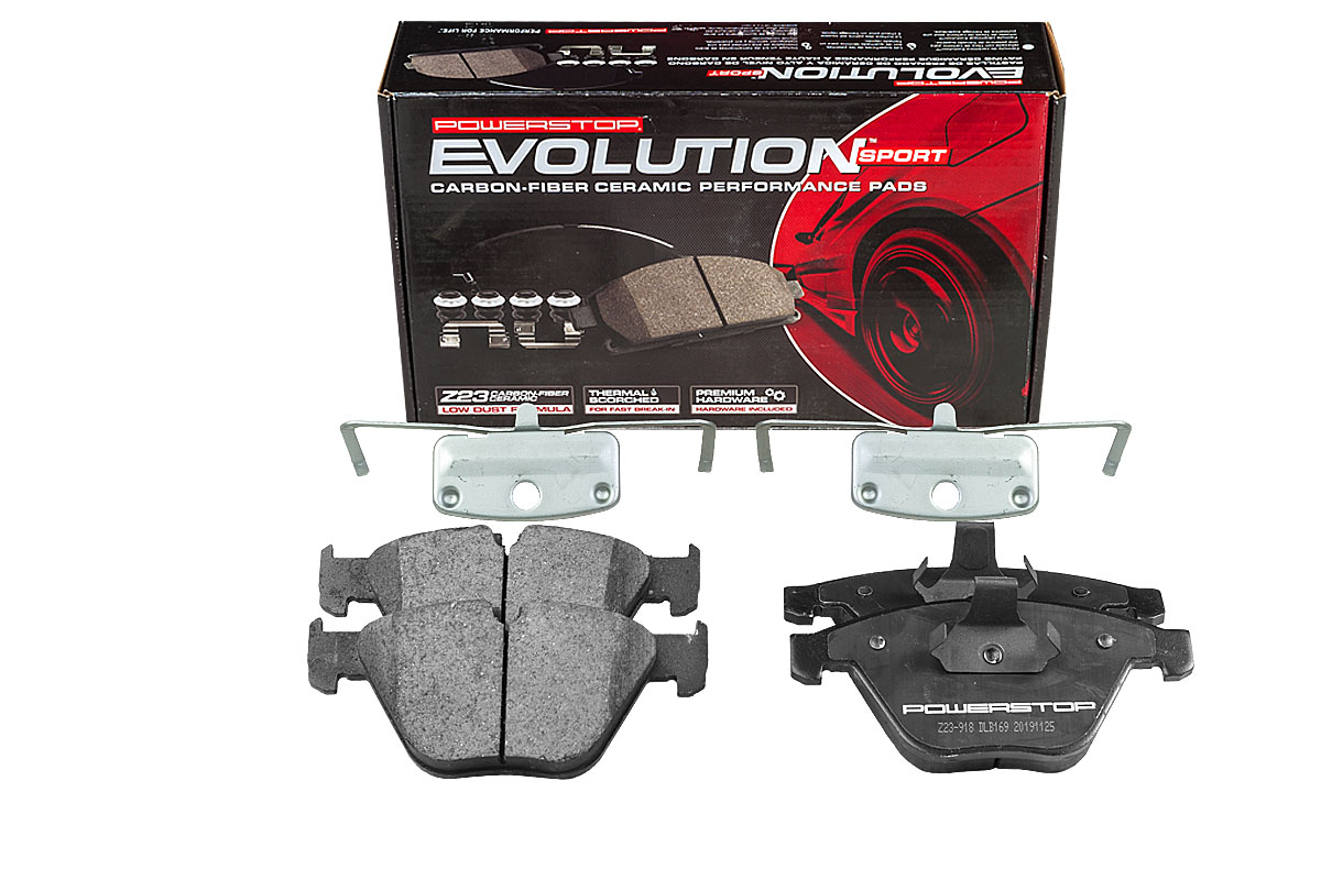 Передние керамические колодки Evolution Sport Z23 для BMW 5 (E60/E61), 6 (E63/E64), 7 (E65, E66)