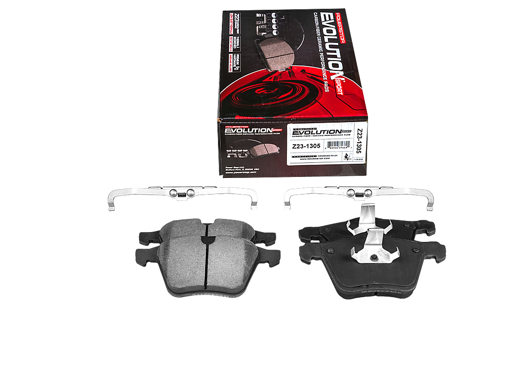 Передние керамические колодки Evolution Sport Z23 для Ford Galaxy II, S-MAX I, Volvo S60 II, S80 II, V60 I, V70 III, XC70 II