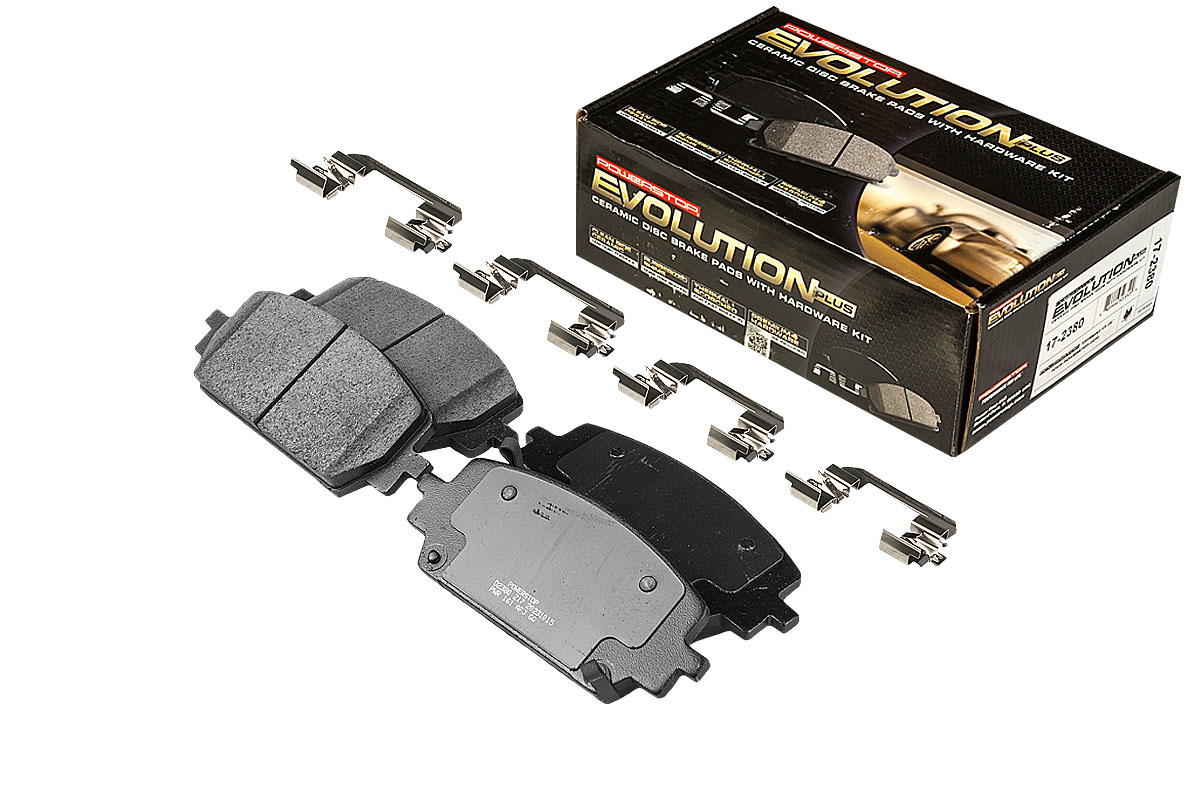 Передние керамические колодки Evolution PLUS Z17 для Genesis G80, Hyundai Santa Fe, Kia Sorento