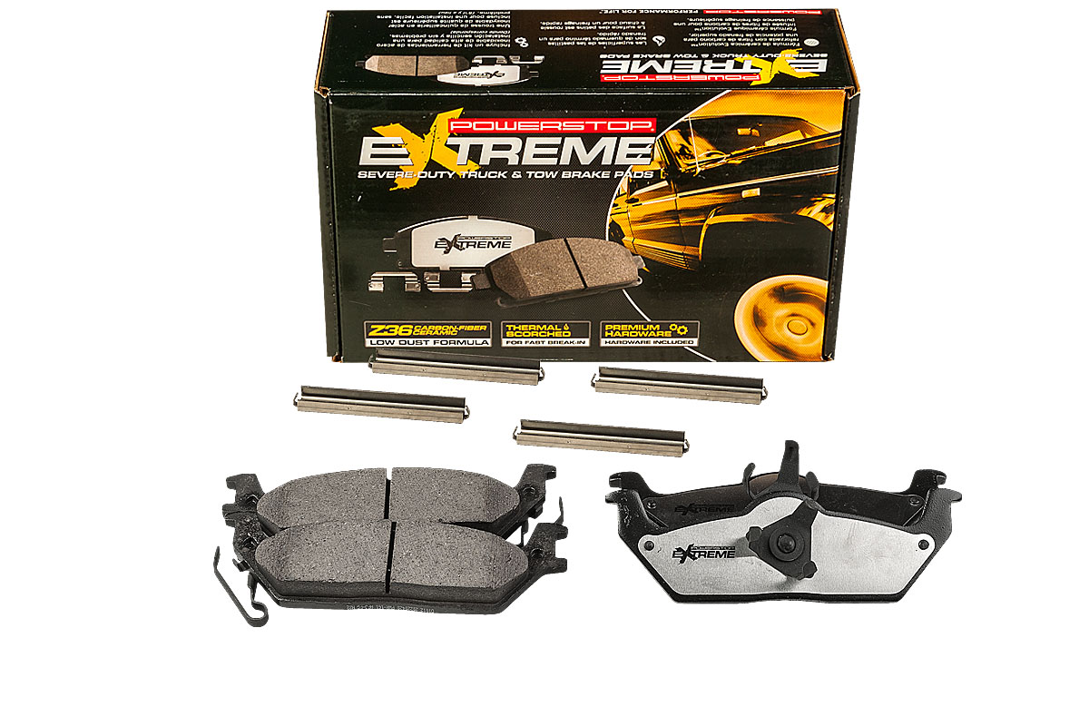 Задние керамические колодки Extreme Truck & Tow Z36 для Ford F150 Ford F150 XI, XII