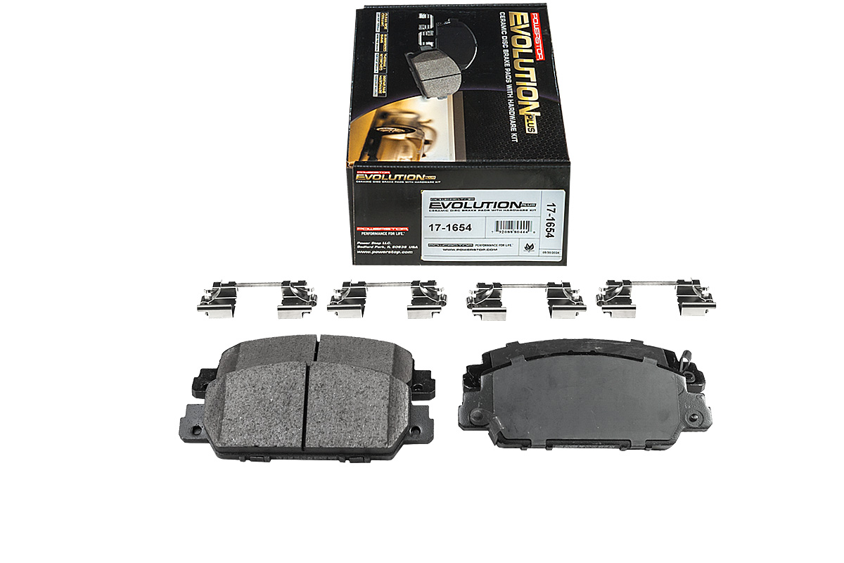 Передние керамические колодки Evolution PLUS Z17 для Honda Accord, Civic