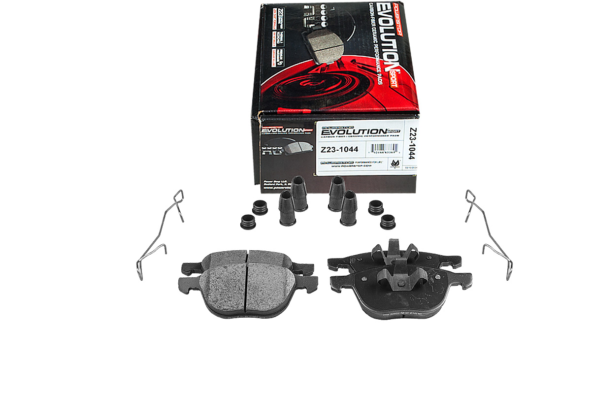 Передние керамические колодки Evolution Sport Z23 для Ford C-MAX, Focus, Kuga, Mazda 3, Volvo S40, V40, V50