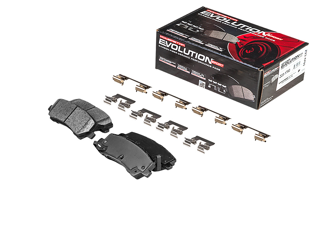 Задние керамические колодки Evolution Sport Z23 для Ford Mustang 2014-2023