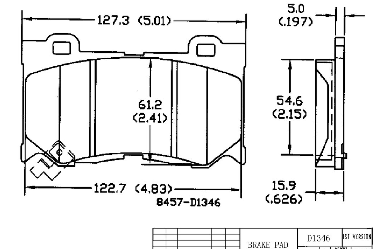 Передние керамические колодки Evolution PLUS Z17