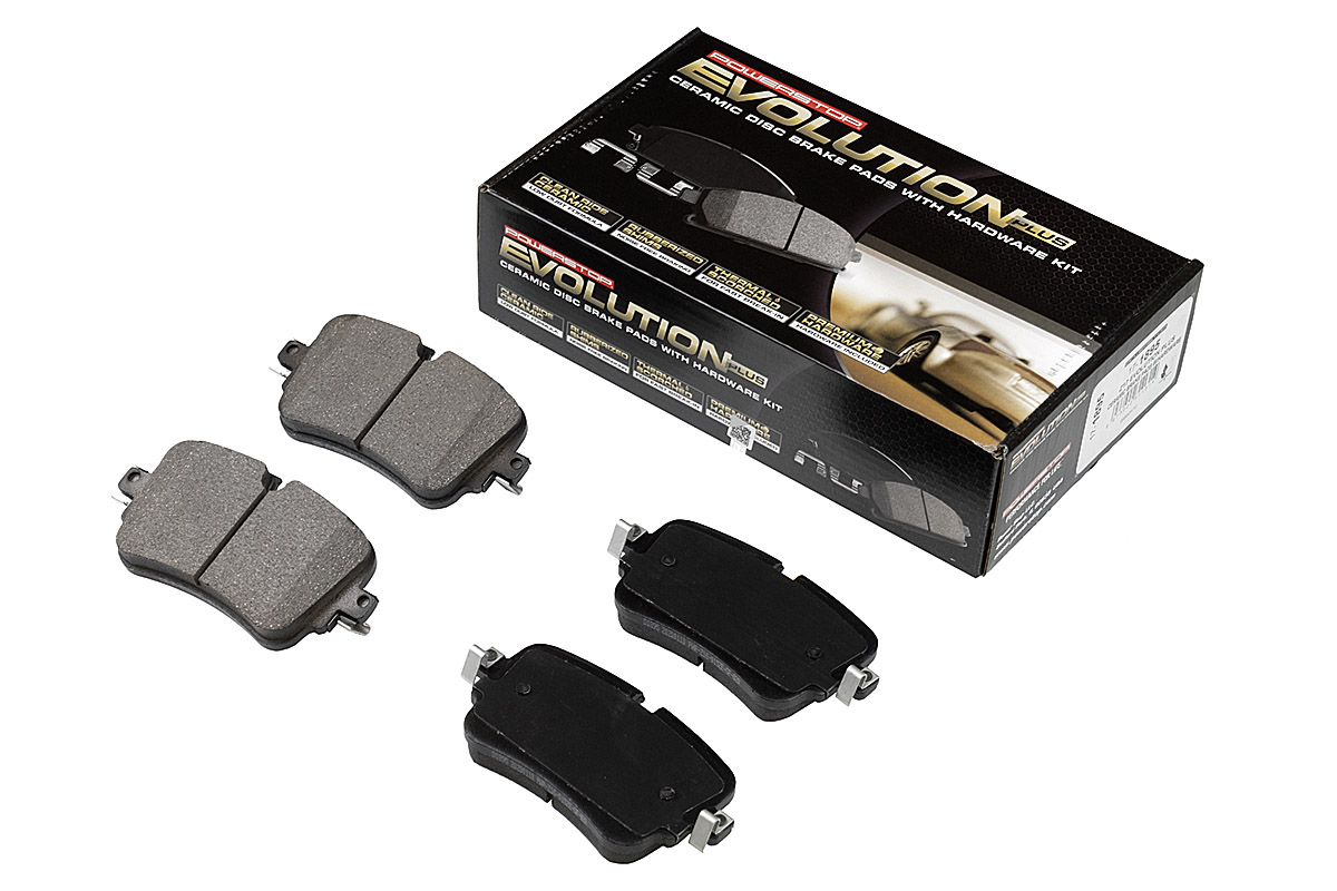 Задние керамические колодки Evolution PLUS Z17 для Audi A4 (B9), A5 (F5), A6 (C8), A7 (4K), A8 (D5), Q5 (FY), Q7 (4M), Q8, Volkswagen Touareg III