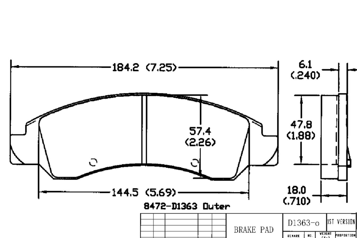 Передние керамические колодки Evolution PLUS Z17 для Cadillac Escalade III/IV, Chevrolet Tahoe III/IV