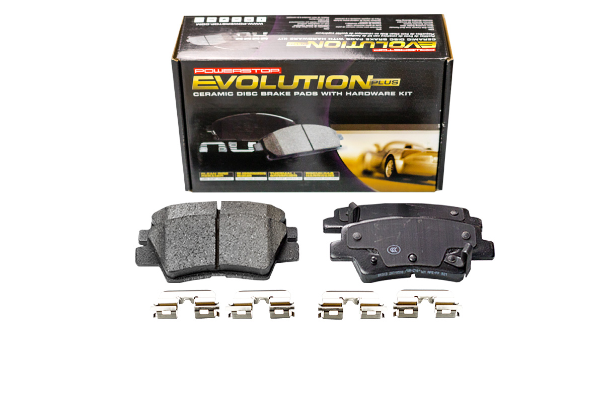 Задние керамические колодки Evolution PLUS Z17 для Changan CS35, Hyundai Elantra, i30, Sonata VII, Tucson III, Kia Ceed, Optima, Proceed, Rio, Sportage, Soul