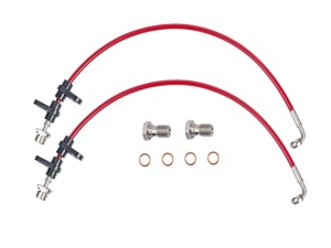 Тормозные армированные шланги HARDi задние Lexus RX 3/Lexus RX 4/ Toyota Highlander GSU40/45
