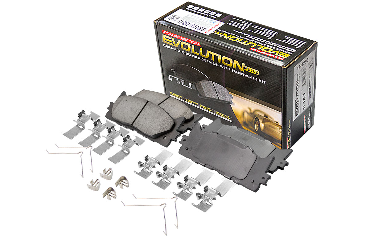 Передние керамические колодки Evolution PLUS Z17 для Lexus ES V, VI, Toyota Camry  (XV50, XV70)