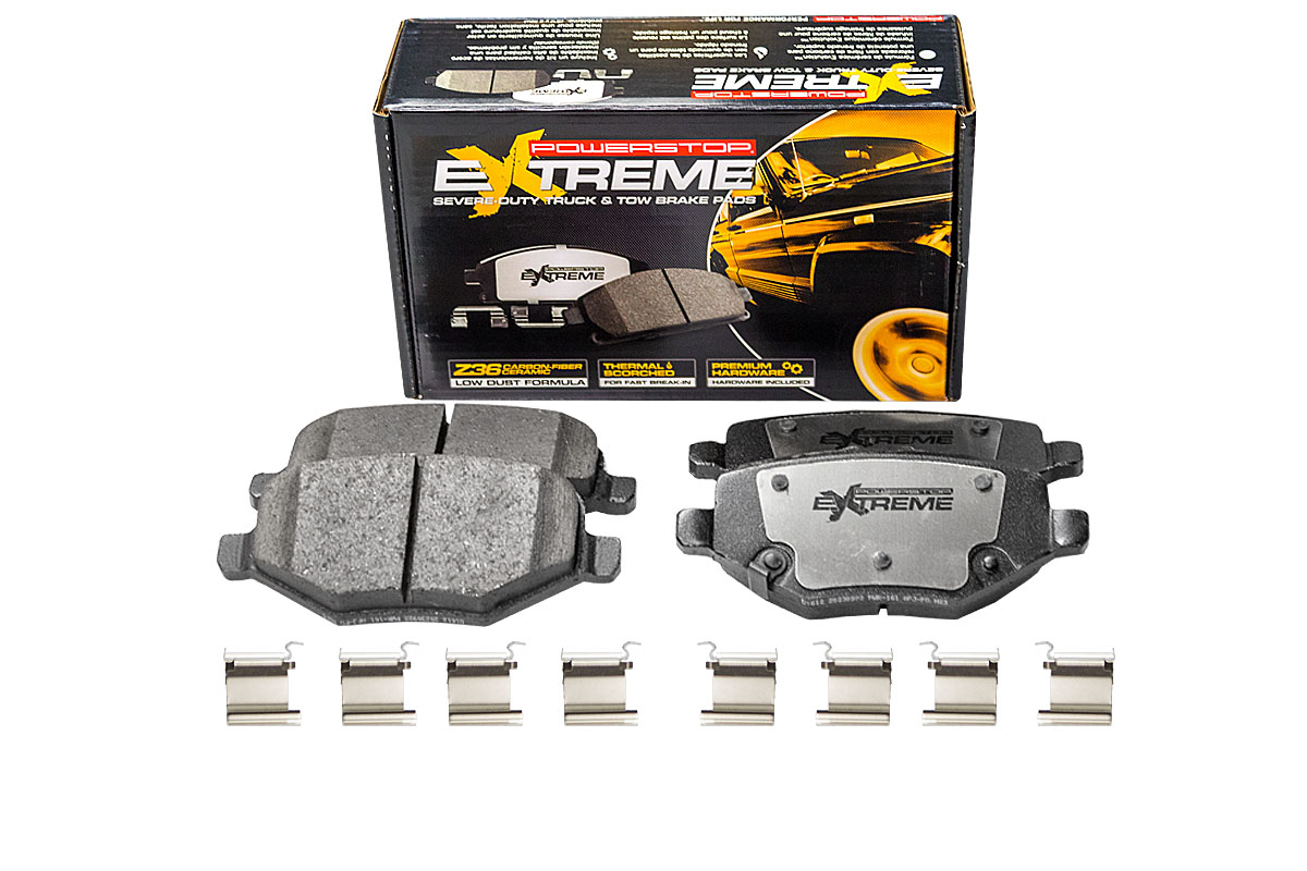 Задние керамические колодки Extreme Truck & Tow Z36