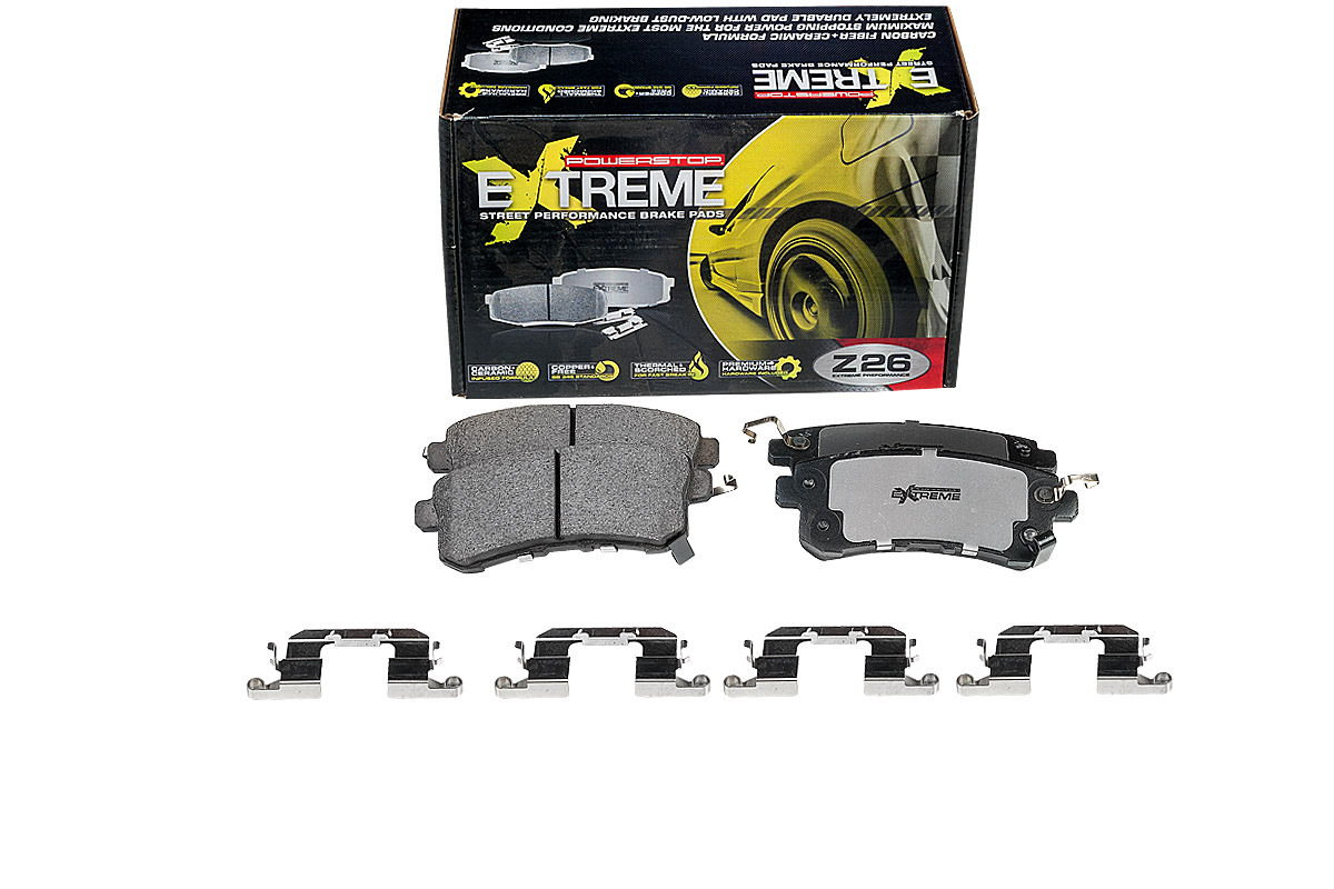 Задние керамические колодки Extreme Street Performance Z26 для Infiniti QX56, QX80, Nissan Patrol
