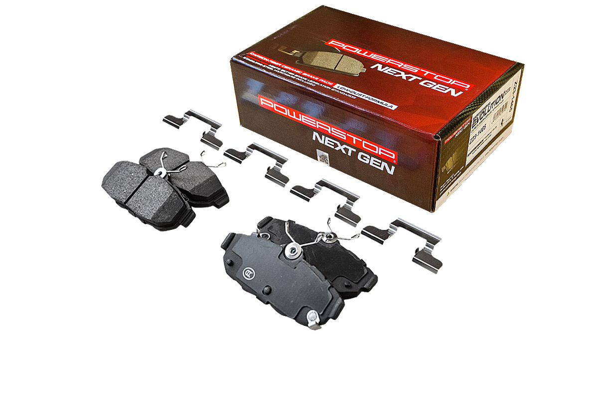 Задние керамические колодки Evolution Sport Z23 для Ford Mustang 2005-2014