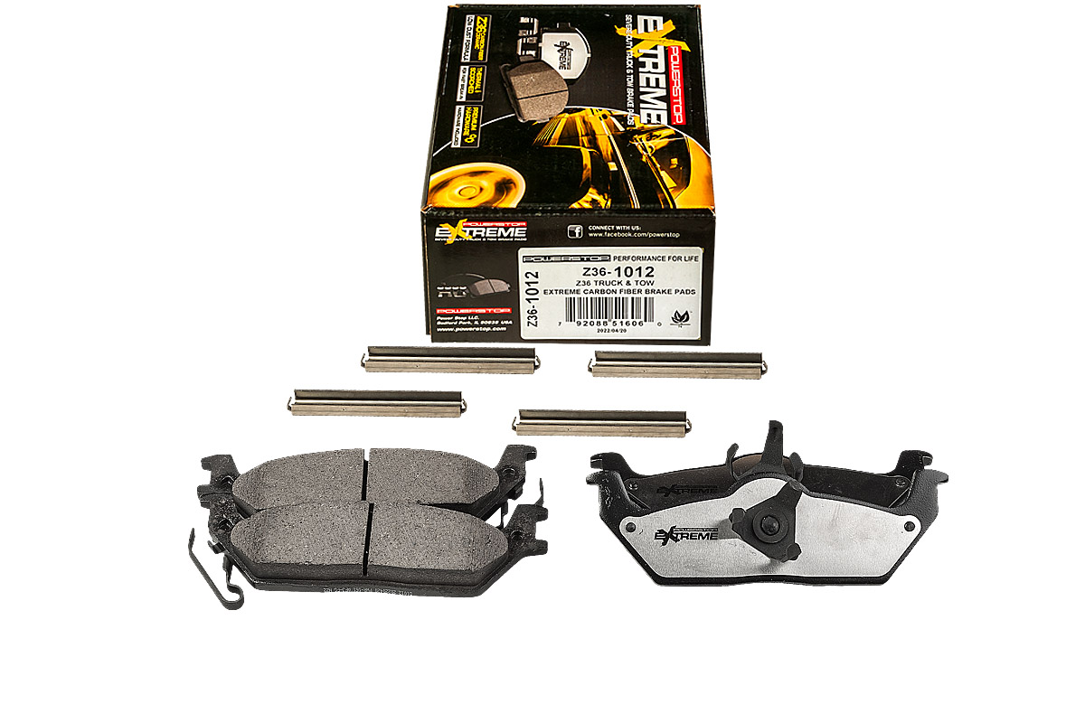 Задние керамические колодки Extreme Truck & Tow Z36 для Ford F150 Ford F150 XI, XII