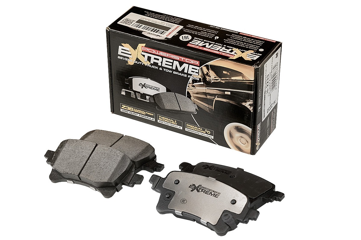Задние керамические колодки Extreme Truck & Tow Z36 для Jeep Wrangler
