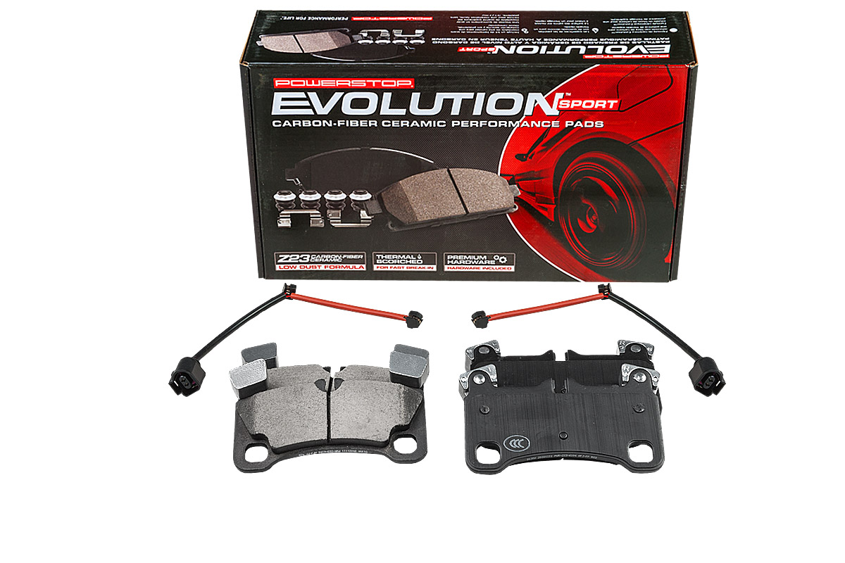 Задние керамические колодки Evolution Sport Z23 для Audi Q7, Porsche Cayenne, Volkswagen Touareg