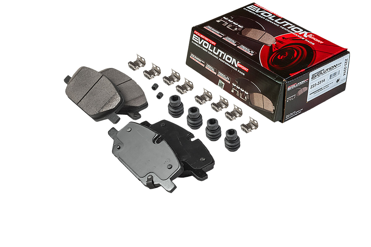 Передние керамические колодки Evolution Sport Z23 для Cadillac CT5, XT4, Chevrolet Camaro, Equinox, Opel Insignia