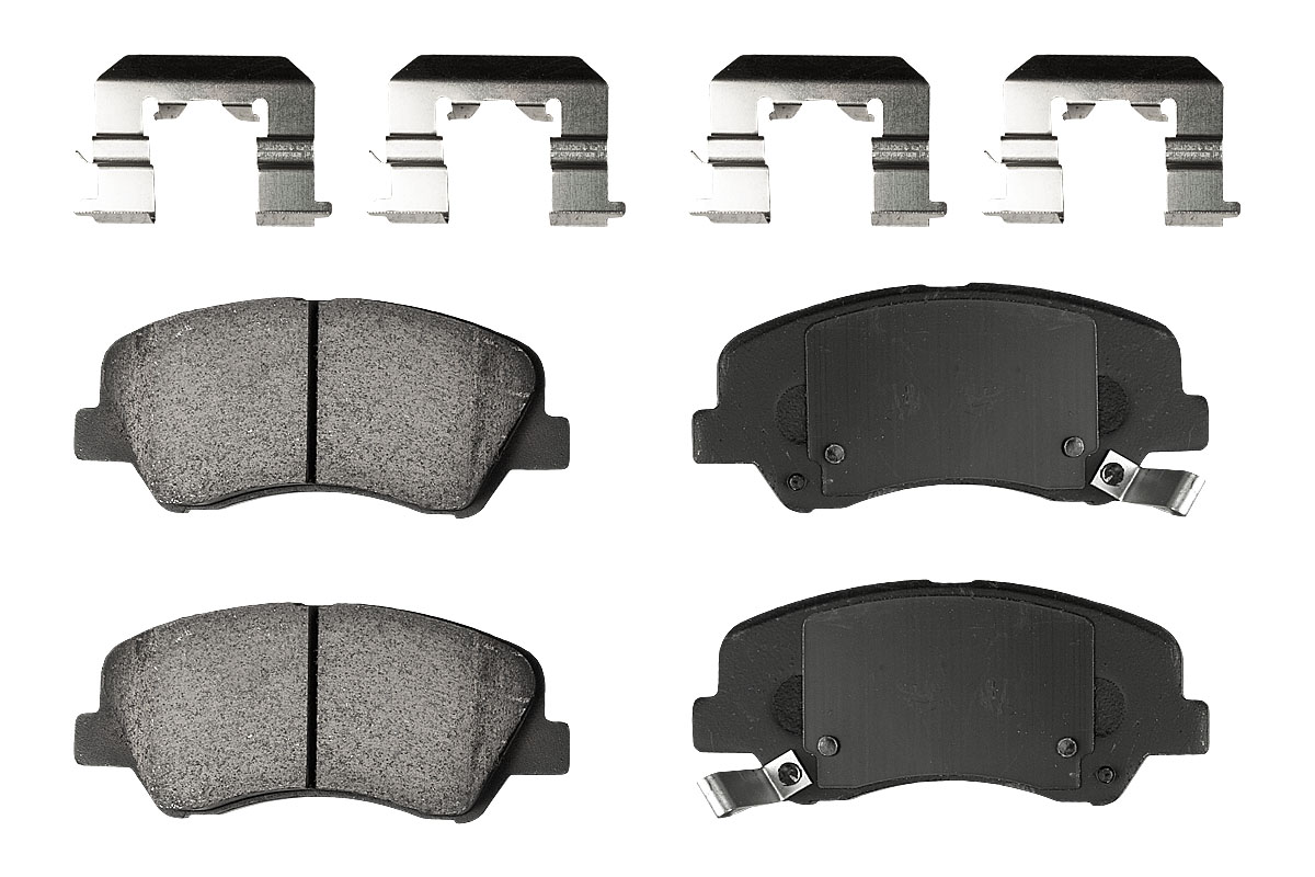Передние керамические колодки Evolution PLUS Z17 для Geely Emgrand, Hyundai Creta, Elantra, i30, Santa Fe, Kia Ceed, Cerato, Rio
