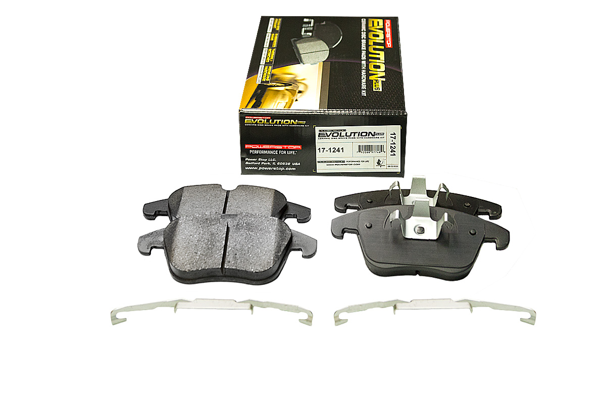 Передние керамические колодки Evolution PLUS Z17 для Ford Galaxy II, Mondeo IV/V, S-MAX I, Land Rover Freelander II, Volvo S60 II, S80 II, V60 I, V70 III, XC70 II