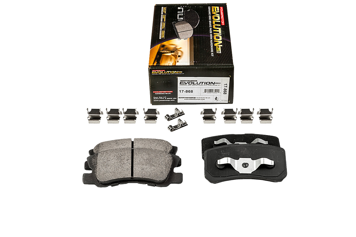 Задние керамические колодки Evolution PLUS Z17 для Citroen C3 Aircross, C4 Aircross, Jeep Compass, Mitsubishi ASX, Lancer, Outlander, Pajero, Pajero Sport, Peugeot 4007, 4008