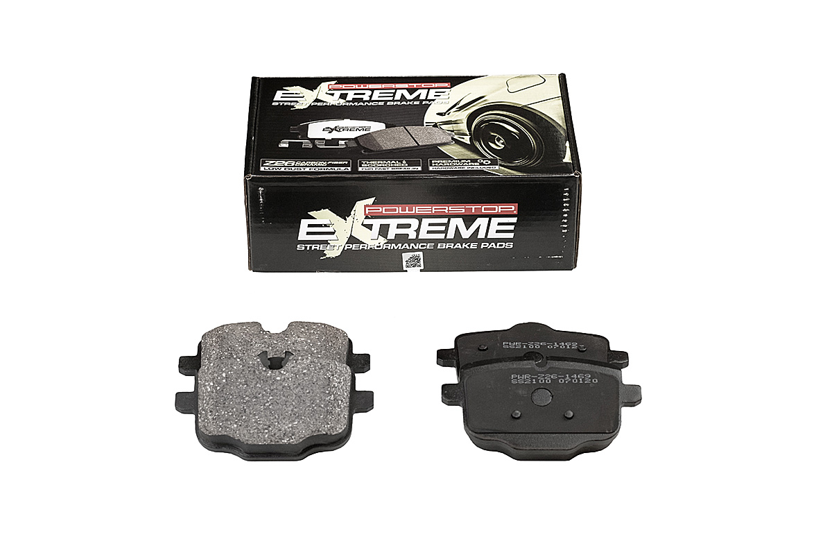 Задние керамические колодки Extreme Street Performance Z26 для BMW 5 (G30/G31), 6 (G32), 7 (G11/G12), X3 (G01), X4 (G02), X5 (G05), X6 (G06), X7 (G07)