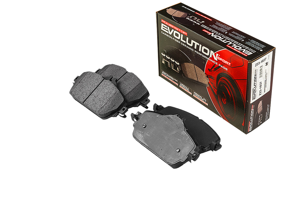 Передние керамические колодки Evolution Sport Z23 для Mercedes-Benz C-Класс, E-Класс, GLA