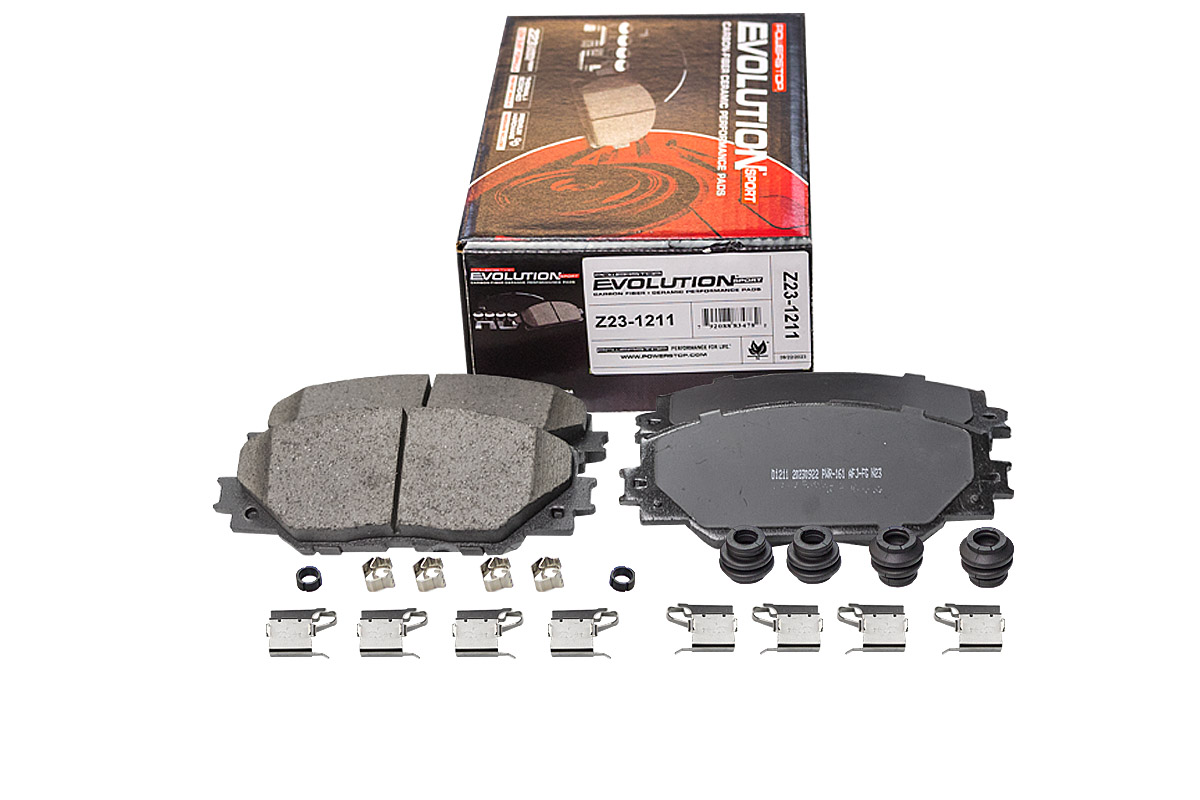 Передние керамические колодки Evolution Sport Z23 для Toyota RAV4 III (XA30), IV (XA40)