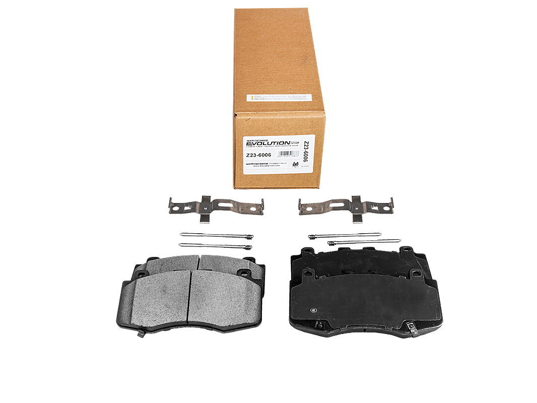Передние керамические колодки Evolution Sport Z23 для Dodge Durango III, Jeep Grand Cherokee V