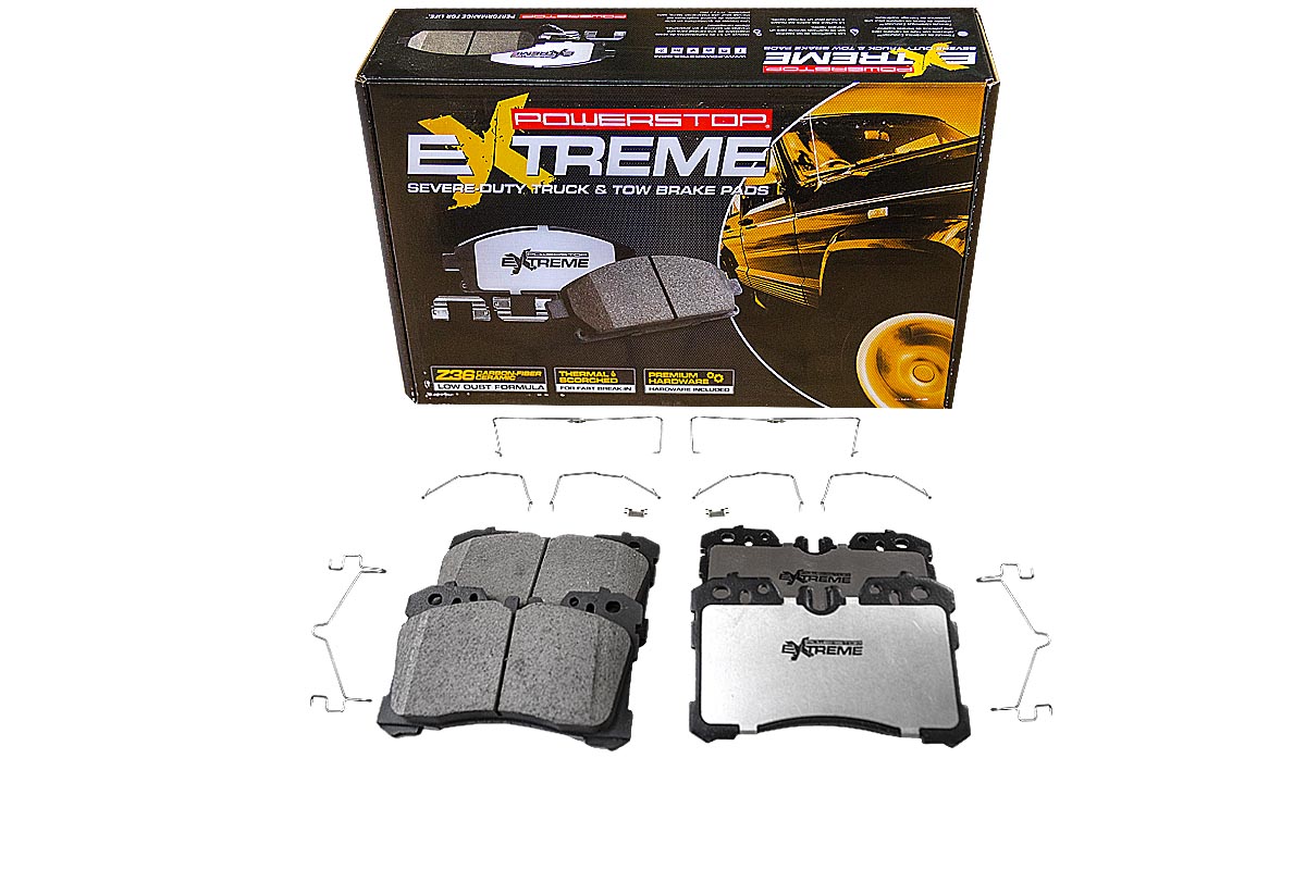 Передние керамические колодки Extreme Truck & Tow Z36 для Lexus LS