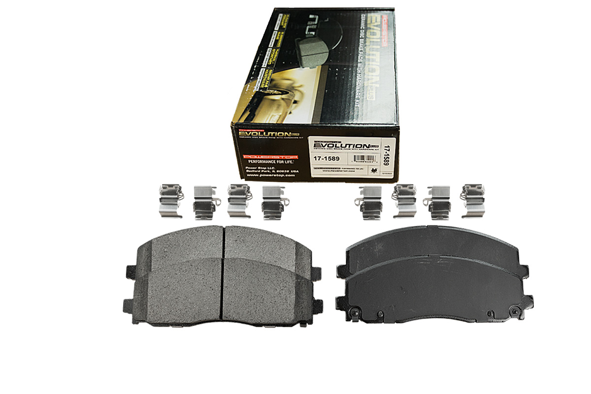 Передние керамические колодки Evolution PLUS Z17 для Chrysler Pacifica, Voyager, Dodge Journey, Jeep Wrangler IV