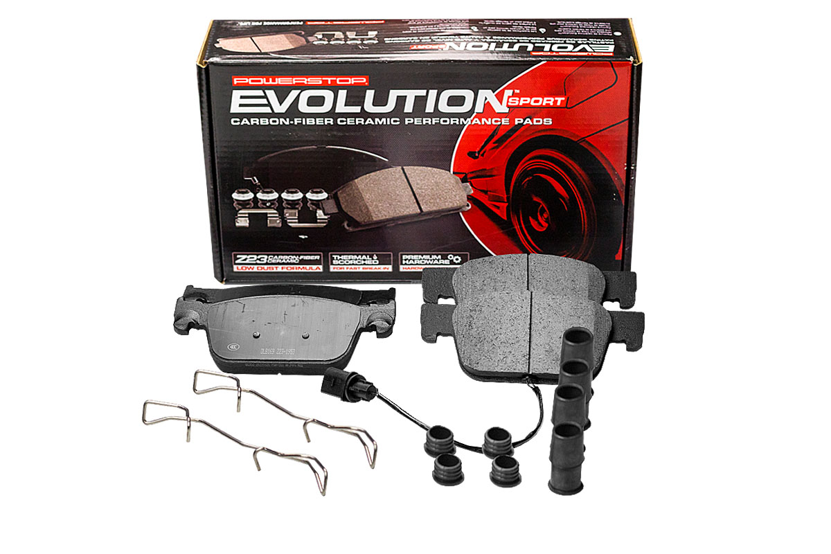 Передние керамические колодки Evolution Sport Z23 для Audi A4 (B9), A5 (F5)
