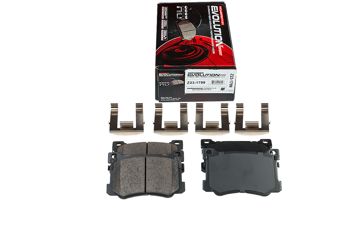Передние керамические колодки Evolution Sport Z23 для Genesis G80, Hyundai Equus, Kia K9