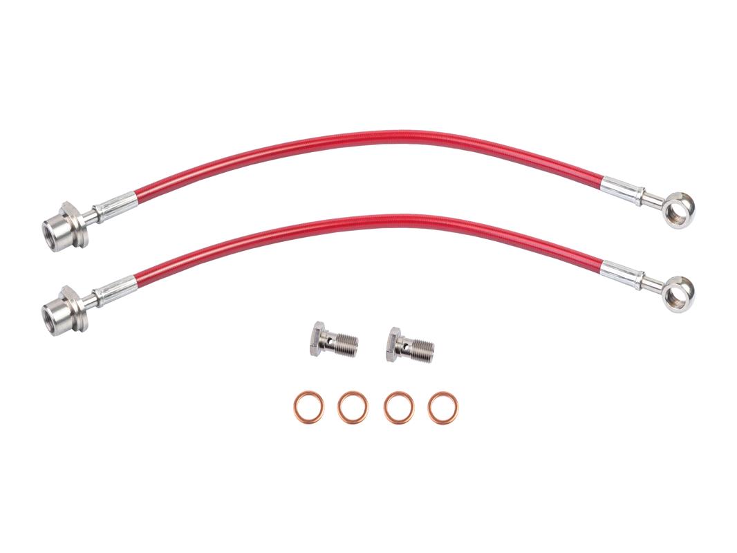 Тормозные армированные шланги HARDi задние.Lexus LX / Toyota LC 200